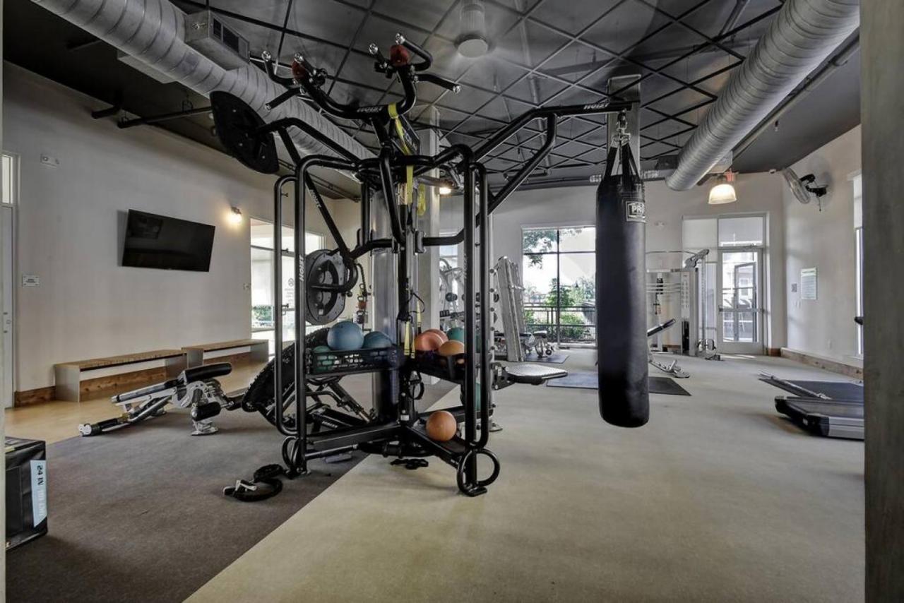 Vibrant Downtown Studio Wifi Pool Gym San Antonio Esterno foto